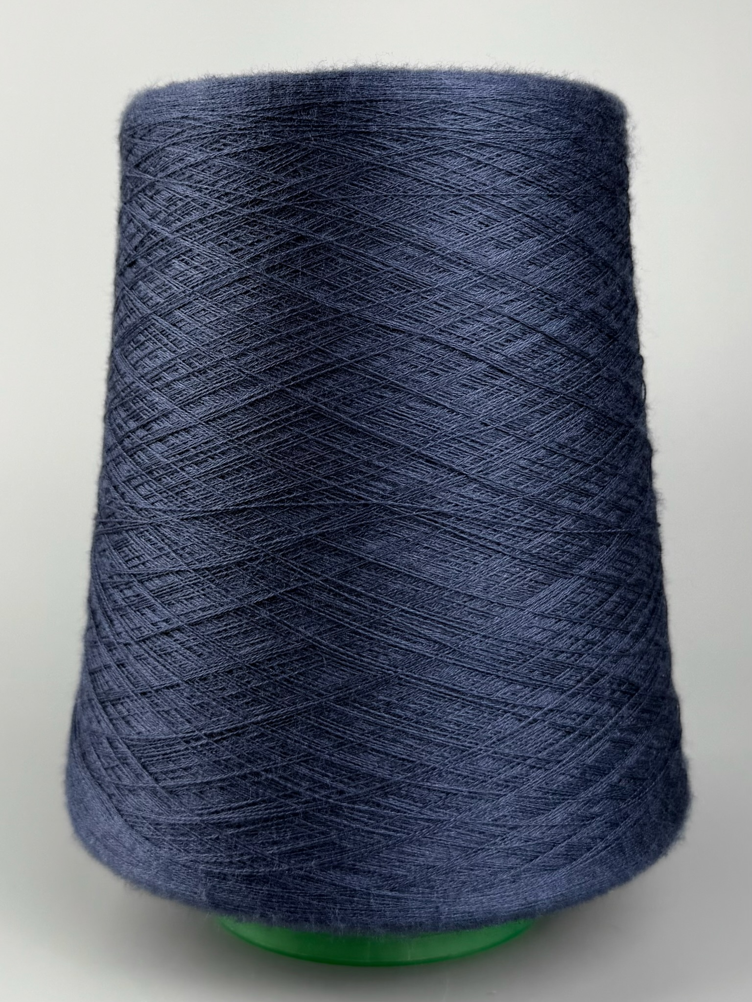 Botto Giuseppe Superzen 2/80 – Fil en mérinos et soie col. Bleu poudré foncé photo 2